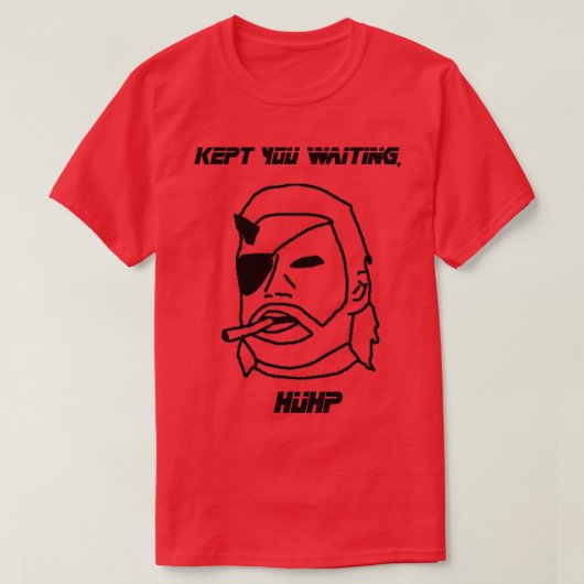 Je wacht op Huh T-shirt (Design voorkant)