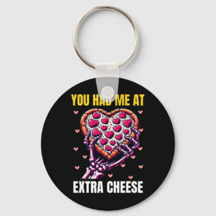 Je was al verkocht toen er Extra Kaas bij kwam Roz Sleutelhanger