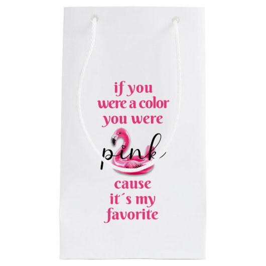 Je was Roze - Cadeautas (Voorkant)