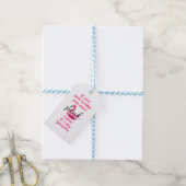 Je was Roze - Label Cadeaulabel (Met Touw)