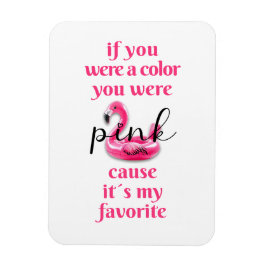 Je was roze - magneet