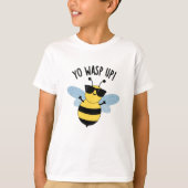 Je wast grappige bug woordspeling op t-shirt (Voorkant)