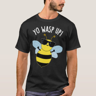 Je wast grappige insectenspelden op t-shirt