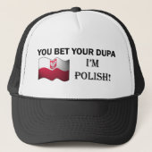 "Je wed dat je vader ik Pools ben" Pet van Ballcap (Voorkant)