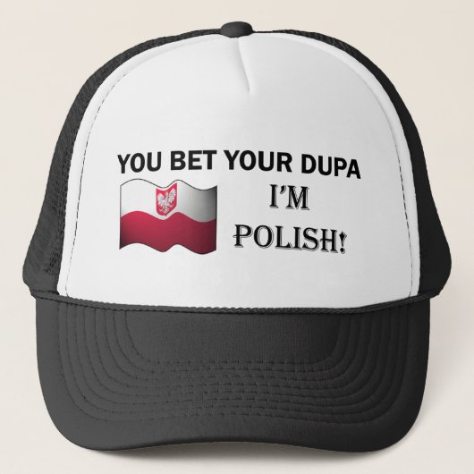"Je wed dat je vader ik Pools ben" Pet van Ballcap (Voorkant)