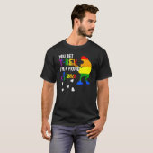 Je wedden Rex in een trotse Nana Pride LGBT Happy  T-shirt (Voorkant volledig)