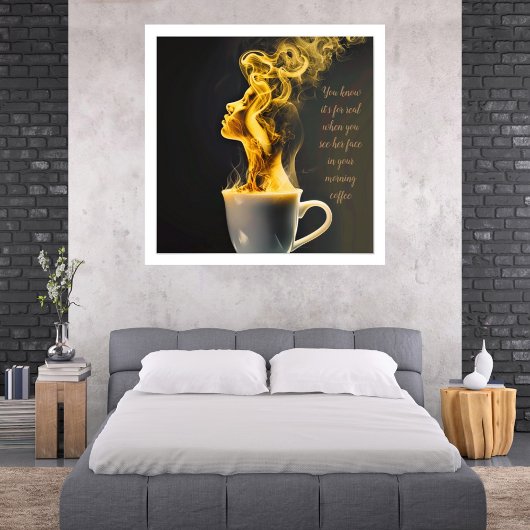 Je weet dat het echt is foto afdruk