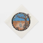 Je weet dat het Kerstmis is - Aussie outback serve Servet (Hoek)