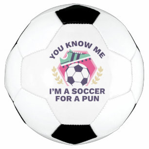 Je weet dat ik een sporter ben voor een woordspeli voetbal