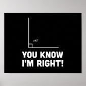 Je weet dat ik gelijk heb. poster (Voorkant)