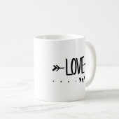 Je weet dat ik van je hou koffiemok (Voorkant rechts)