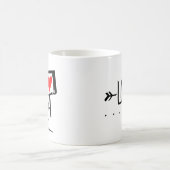 Je weet dat ik van je hou koffiemok (Center)