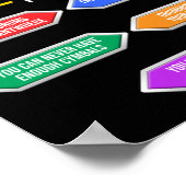 Je weet dat je een drummer bent als drummer muzika poster (Hoek)