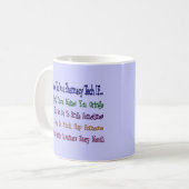 Je weet dat je een FARMACY TECH bent als... Koffiemok (Voorkant links)