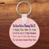 Je weet dat je een FARMACY TECH bent als... Sleutelhanger (Voorkant)