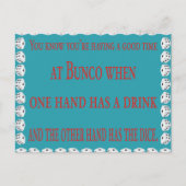 Je weet dat je een goed moment hebt briefkaart (Voorkant)