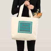 Je weet dat je een goed moment hebt grote tote bag (Voorkant (product))