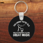 Je weet dat je een oude grappige prijsopgave bent sleutelhanger (Voorkant)