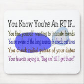 JE WEET DAT JE EEN RT BENT ALS.. MUISMAT (Voorkant)