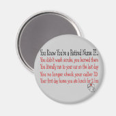 Je weet dat je een VERKEERDE VERPLEEGKUNDIGE bent  Magneet (Voorkant / Achterkant)