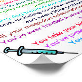 Je weet dat je een Vet Tech bent als... Poster (Hoek)