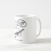 Je weet dat je het leuk vindt (Ukulele) Koffiemok (Voorkant rechts)