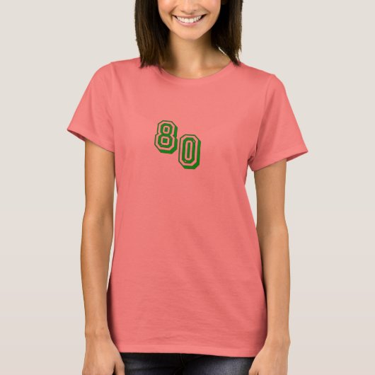 Je weet dat je opgegroeid bent in de jaren 80 als. t-shirt (Voorkant)