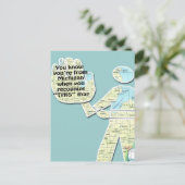 Je weet dat je uit Michigan bent als je het herken Briefkaart (Staand voorkant)