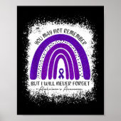 Je weet het niet meer, maar ik zal Alzhe nooit ver Poster (Voorkant)