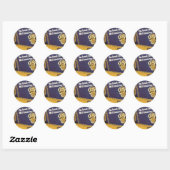 Je weet het wel. ronde sticker (Vel)