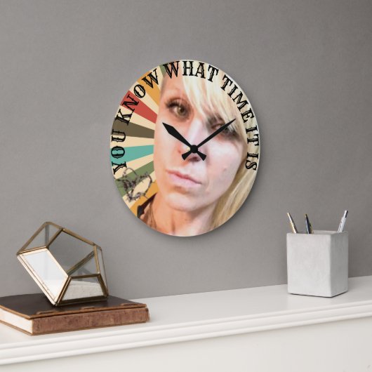 Je weet hoe laat het is grote klok (Kantoor)