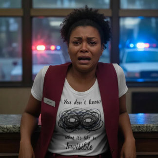 Je weet niet hoe het is om onzichtbaar te zijn t-shirt