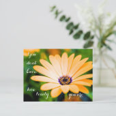 Je weet niet hoe mooi je bent briefkaart (Staand voorkant)