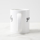 Je weet niet hoe mooi je bent grote koffiekop (Achterkant)