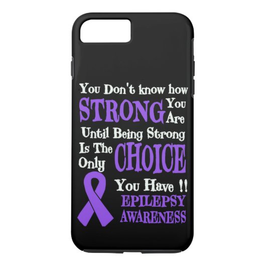 Je weet niet hoe sterk... epilepsy Case-Mate iPhone case (Achterkant)