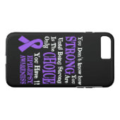 Je weet niet hoe sterk... epilepsy Case-Mate iPhone case (Achterkant (Horizontaal))