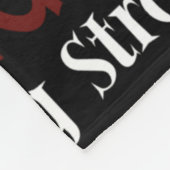 Je weet niet hoe sterk...Sickle Cell Fleece Bla (Hoek)