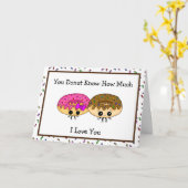 Je weet niet hoeveel ik van je hou kaart (Gele Bloem)