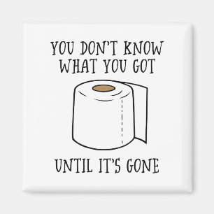 Je weet niet wat je hebt tot het weg is. magneet