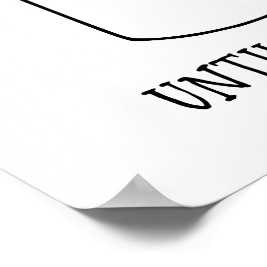 Je weet niet wat je hebt tot het weg is. poster (Hoek)