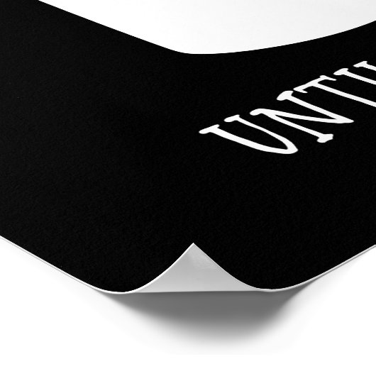 Je weet niet wat je hebt tot het weg is. poster (Hoek)