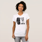 Je weet niets over een Jersey meisje. T-shirt (Voorkant volledig)