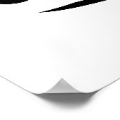 Je weet nooit wc humor grappig badkamerbord poster (Hoek)