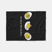 Je weet waarom ik hier ben2 fleece deken (Voorkant (Horizontaal))