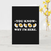 Je Weet Waarom Ik Hier Ben Duivelsei Groovy Thanks Kaart (Gele Bloem)