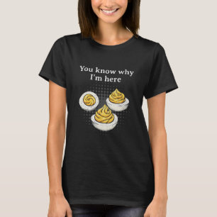 Je weet waarom ik hier ben Duivelsei Retro Grappig T-shirt