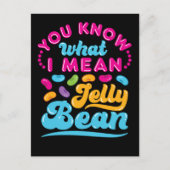 Je weet wat ik bedoel met Jelly Bean Briefkaart (Voorkant)