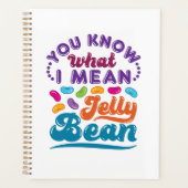 Je weet wat ik bedoel met Jelly Bean Planner (Voorkant)