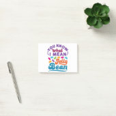 Je weet wat ik bedoel met Jelly Bean Post-it® Notes (Kantoor)