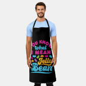 Je weet wat ik bedoel met Jelly Bean Schort (Gedragen)